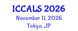 International Conference on Communication and Linguistics Studies (ICCALS) November 11, 2026 - Tokyo, Japan