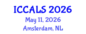 International Conference on Communication and Linguistics Studies (ICCALS) May 11, 2026 - Amsterdam, Netherlands
