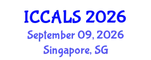 International Conference on Communication and Linguistics Studies (ICCALS) September 09, 2026 - Singapore, Singapore