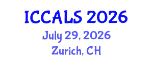 International Conference on Communication and Linguistics Studies (ICCALS) July 29, 2026 - Zurich, Switzerland