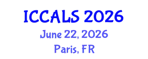 International Conference on Communication and Linguistics Studies (ICCALS) June 22, 2026 - Paris, France