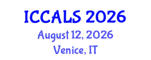 International Conference on Communication and Linguistics Studies (ICCALS) August 12, 2026 - Venice, Italy