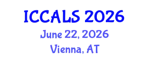 International Conference on Communication and Linguistics Studies (ICCALS) June 22, 2026 - Vienna, Austria