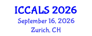 International Conference on Communication and Linguistics Studies (ICCALS) September 16, 2026 - Zurich, Switzerland
