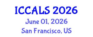 International Conference on Communication and Linguistics Studies (ICCALS) June 01, 2026 - San Francisco, United States