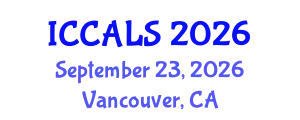 International Conference on Communication and Linguistics Studies (ICCALS) September 23, 2026 - Vancouver, Canada