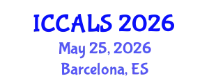 International Conference on Communication and Linguistics Studies (ICCALS) May 25, 2026 - Barcelona, Spain