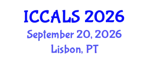 International Conference on Communication and Linguistics Studies (ICCALS) September 20, 2026 - Lisbon, Portugal