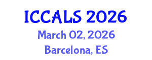 International Conference on Communication and Linguistics Studies (ICCALS) March 02, 2026 - Barcelona, Spain
