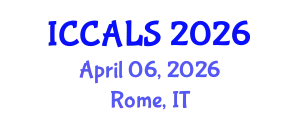 International Conference on Communication and Linguistics Studies (ICCALS) April 06, 2026 - Rome, Italy