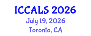 International Conference on Communication and Linguistics Studies (ICCALS) July 19, 2026 - Toronto, Canada