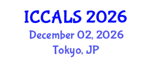 International Conference on Communication and Linguistics Studies (ICCALS) December 02, 2026 - Tokyo, Japan