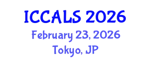 International Conference on Communication and Linguistics Studies (ICCALS) February 23, 2026 - Tokyo, Japan