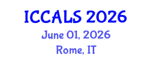 International Conference on Communication and Linguistics Studies (ICCALS) June 01, 2026 - Rome, Italy