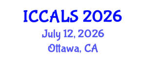 International Conference on Communication and Linguistics Studies (ICCALS) July 12, 2026 - Ottawa, Canada