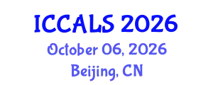 International Conference on Communication and Linguistics Studies (ICCALS) October 06, 2026 - Beijing, China