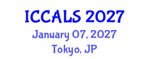 International Conference on Communication and Linguistics Studies (ICCALS) January 07, 2027 - Tokyo, Japan