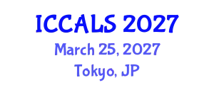 International Conference on Communication and Linguistics Studies (ICCALS) March 25, 2027 - Tokyo, Japan