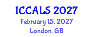 International Conference on Communication and Linguistics Studies (ICCALS) February 15, 2027 - London, United Kingdom