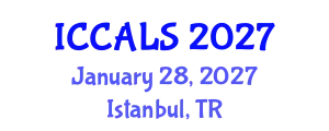 International Conference on Communication and Linguistics Studies (ICCALS) January 28, 2027 - Istanbul, Turkey