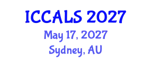 International Conference on Communication and Linguistics Studies (ICCALS) May 17, 2027 - Sydney, Australia