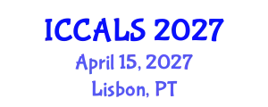 International Conference on Communication and Linguistics Studies (ICCALS) April 15, 2027 - Lisbon, Portugal