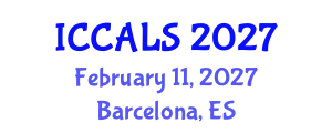 International Conference on Communication and Linguistics Studies (ICCALS) February 11, 2027 - Barcelona, Spain