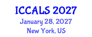 International Conference on Communication and Linguistics Studies (ICCALS) January 28, 2027 - New York, United States