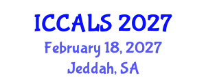 International Conference on Communication and Linguistics Studies (ICCALS) February 18, 2027 - Jeddah, Saudi Arabia
