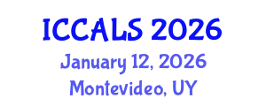 International Conference on Communication and Linguistics Studies (ICCALS) January 12, 2026 - Montevideo, Uruguay