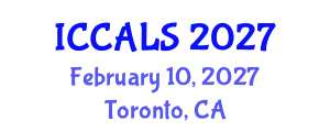 International Conference on Communication and Linguistics Studies (ICCALS) February 10, 2027 - Toronto, Canada
