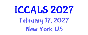 International Conference on Communication and Linguistics Studies (ICCALS) February 17, 2027 - New York, United States