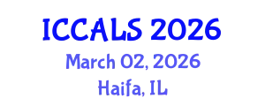 International Conference on Communication and Linguistics Studies (ICCALS) March 02, 2026 - Haifa, Israel