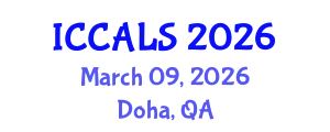 International Conference on Communication and Linguistics Studies (ICCALS) March 09, 2026 - Doha, Qatar