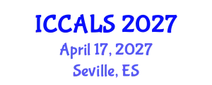 International Conference on Communication and Linguistics Studies (ICCALS) April 17, 2027 - Seville, Spain