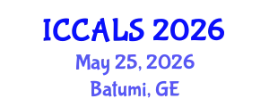 International Conference on Communication and Linguistics Studies (ICCALS) May 25, 2026 - Batumi, Georgia