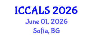 International Conference on Communication and Linguistics Studies (ICCALS) June 01, 2026 - Sofia, Bulgaria