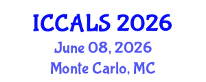 International Conference on Communication and Linguistics Studies (ICCALS) June 08, 2026 - Monte Carlo, Monaco