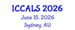 International Conference on Communication and Linguistics Studies (ICCALS) June 15, 2026 - Sydney, Australia