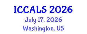 International Conference on Communication and Linguistics Studies (ICCALS) July 17, 2026 - Washington, United States