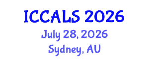 International Conference on Communication and Linguistics Studies (ICCALS) July 28, 2026 - Sydney, Australia