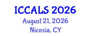 International Conference on Communication and Linguistics Studies (ICCALS) August 21, 2026 - Nicosia, Cyprus