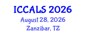 International Conference on Communication and Linguistics Studies (ICCALS) August 28, 2026 - Zanzibar, Tanzania