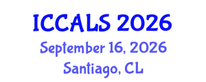 International Conference on Communication and Linguistics Studies (ICCALS) September 16, 2026 - Santiago, Chile