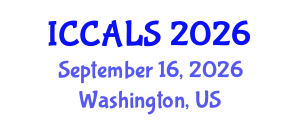 International Conference on Communication and Linguistics Studies (ICCALS) September 16, 2026 - Washington, United States