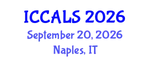 International Conference on Communication and Linguistics Studies (ICCALS) September 20, 2026 - Naples, Italy