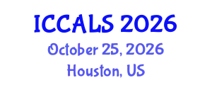 International Conference on Communication and Linguistics Studies (ICCALS) October 25, 2026 - Houston, United States