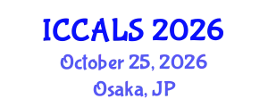 International Conference on Communication and Linguistics Studies (ICCALS) October 25, 2026 - Osaka, Japan