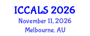 International Conference on Communication and Linguistics Studies (ICCALS) November 11, 2026 - Melbourne, Australia