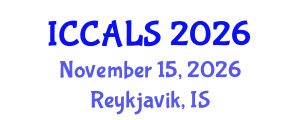 International Conference on Communication and Linguistics Studies (ICCALS) November 15, 2026 - Reykjavik, Iceland